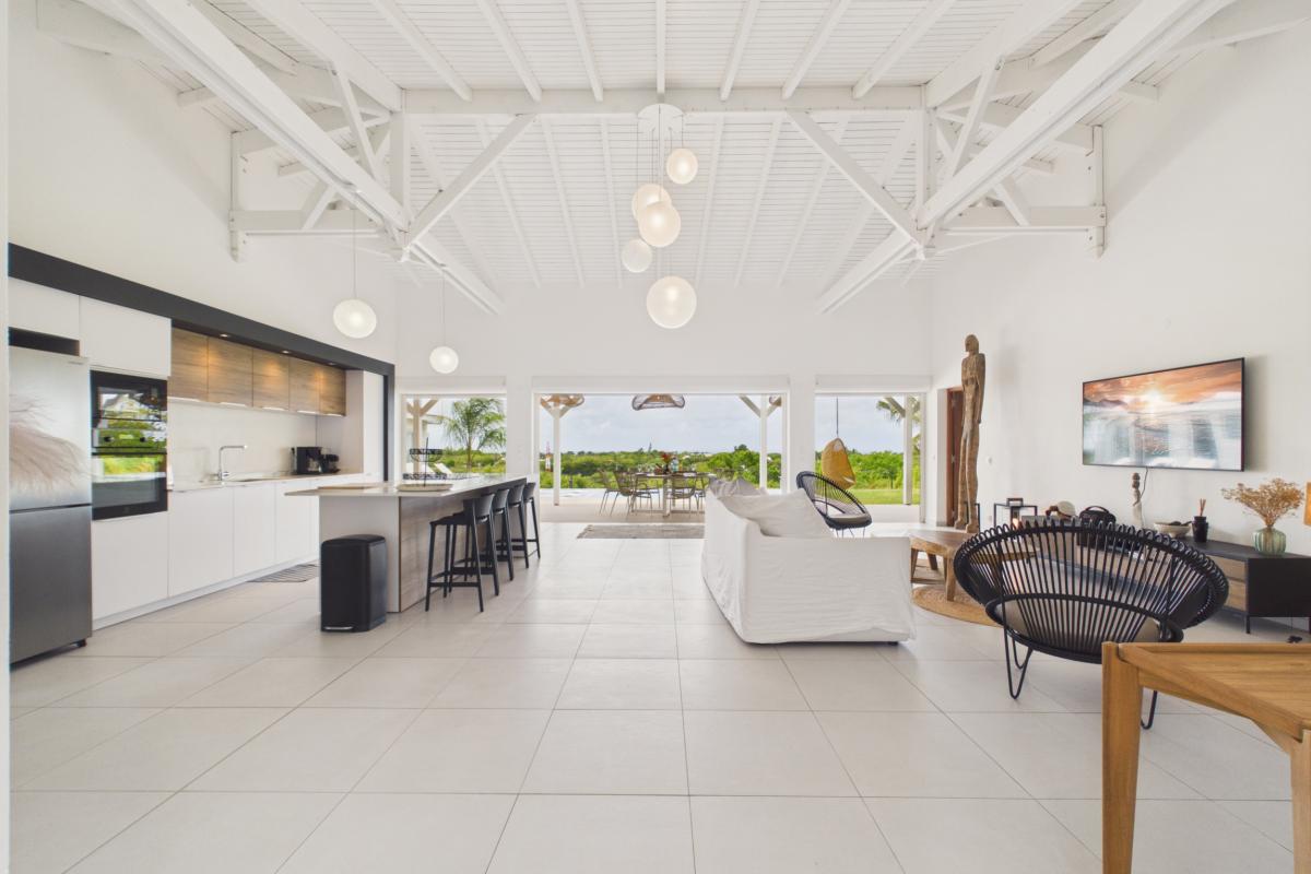 11.Location villa avec piscine vue mer Saint François Guadeloupe